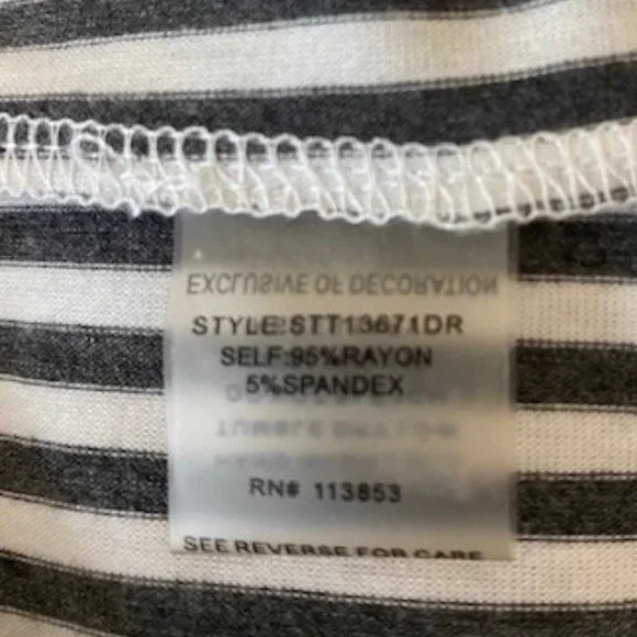 SUGAR & LIPS Striped Tunic - Picture 8 of 9